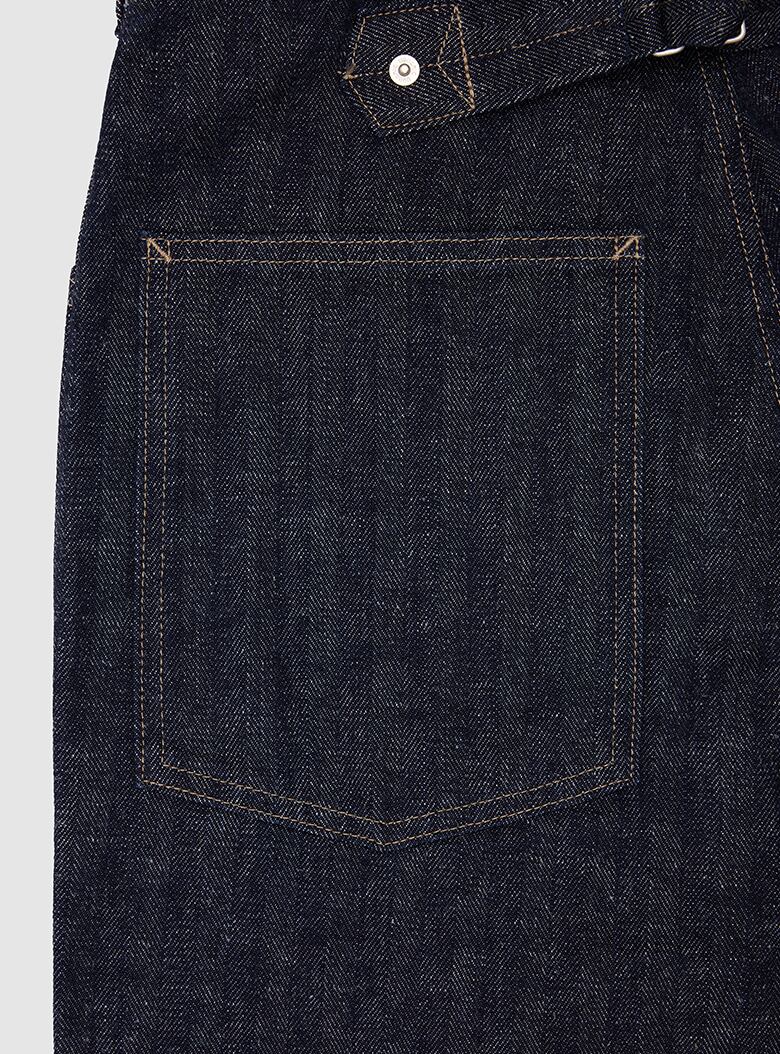 URBANIC 30] Piccolo Herringbone Denim Pants 正規品 韓国ブランド