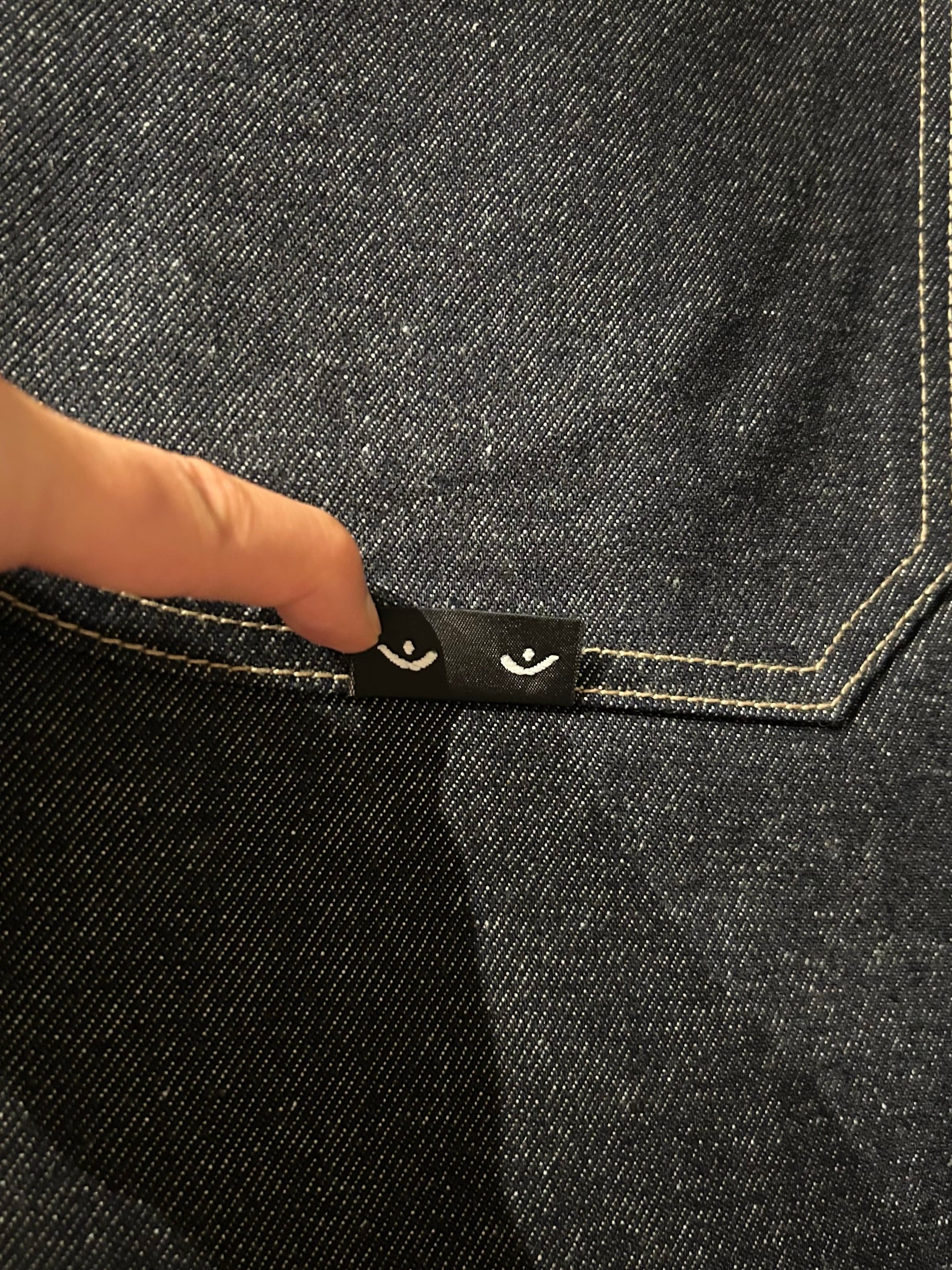Dead Stock!! 1990s NINE THREE NINE “939” super wide denim pant
