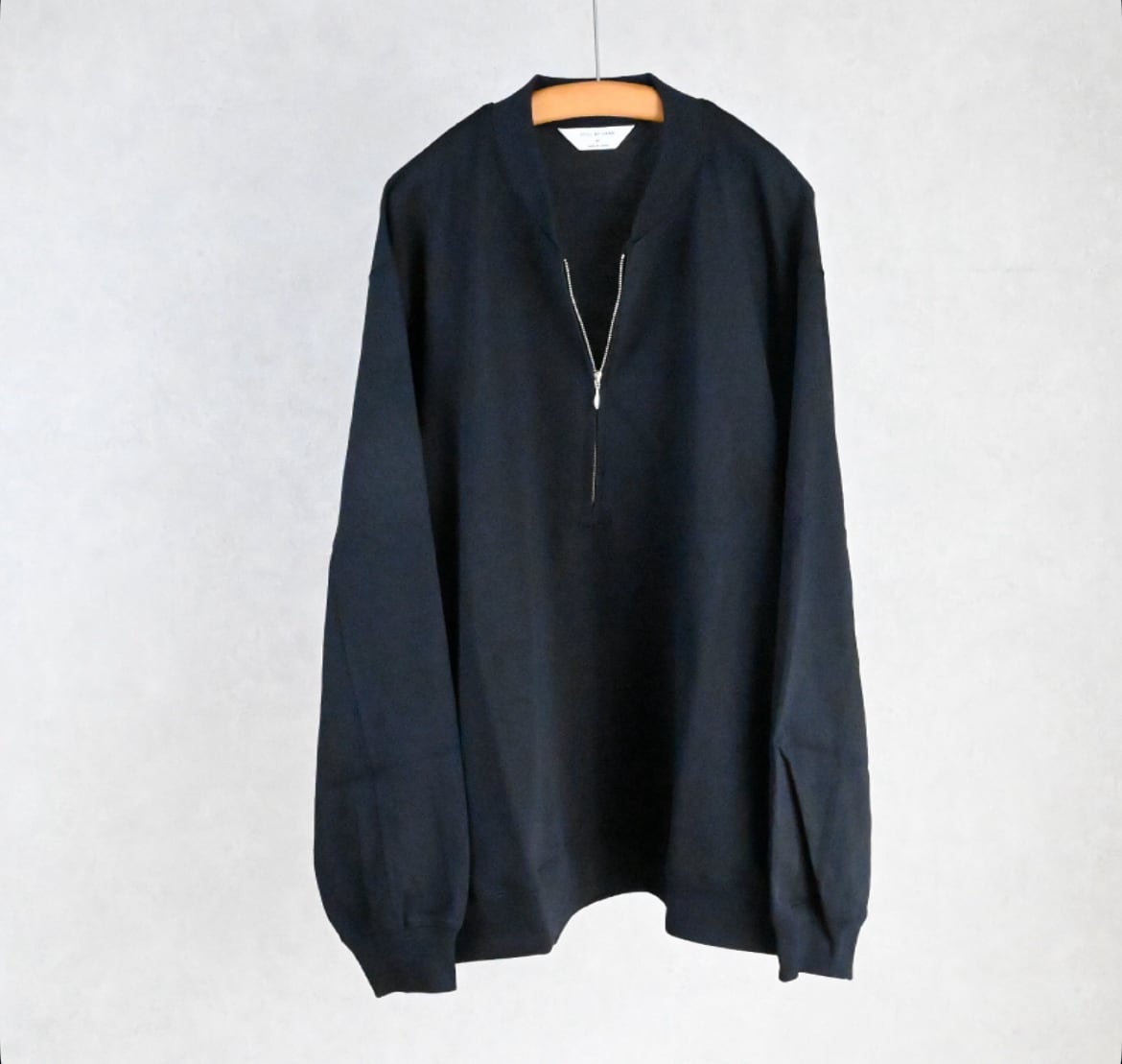 25AW》【STILL BY HAND】ZIP UP COTTON JUMPER スティルバイハンド
