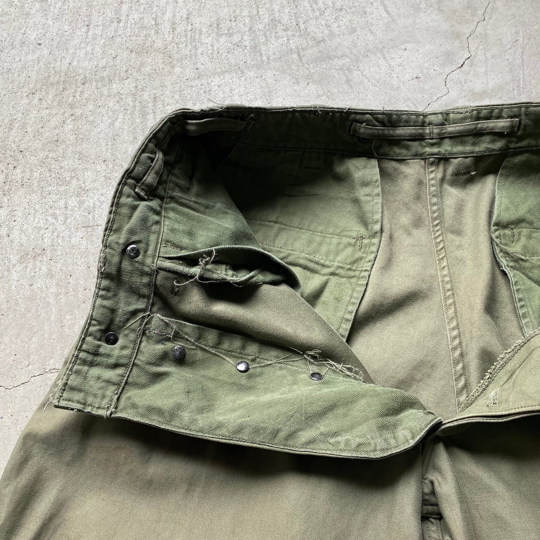 希少サイズ 40年代 ビンテージ 米軍実品 U.S.ARMY M-43 フィールド 