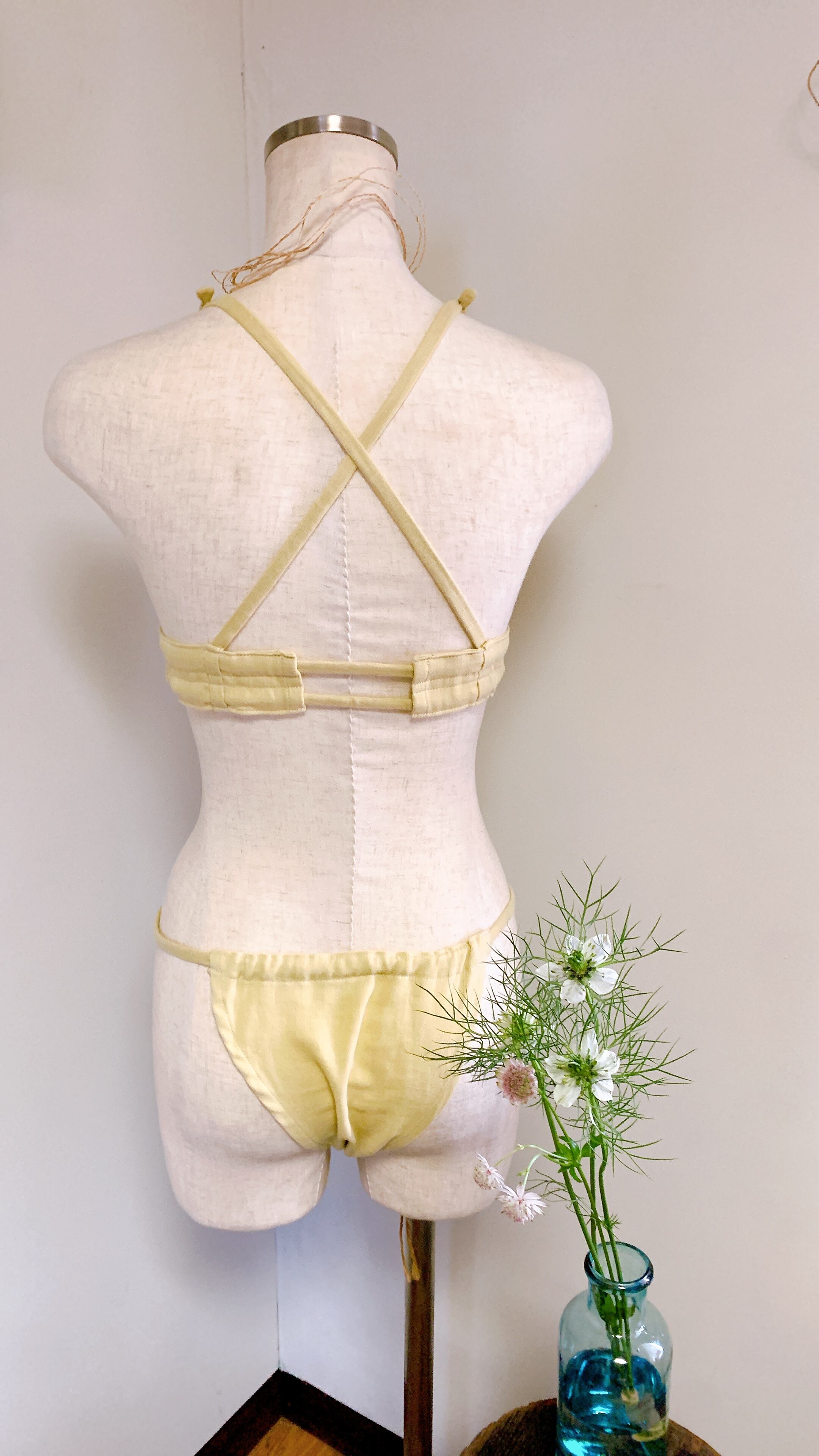 締めつけない下着　“ゆる〜りパンツ“  イエロー　第3チャクラ