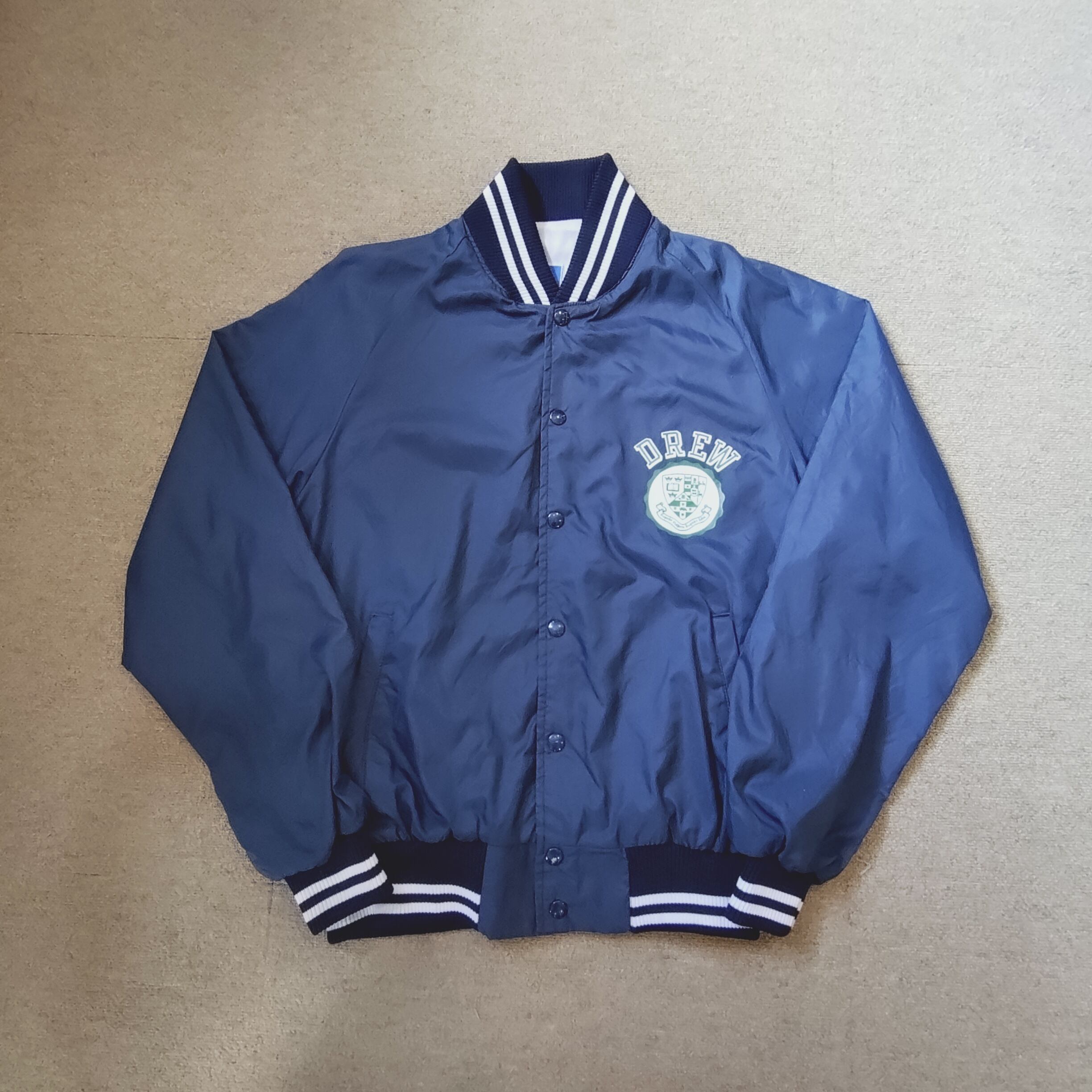 90s Champion print nylon stadium jacket(made in USA) | 仙台 古着屋