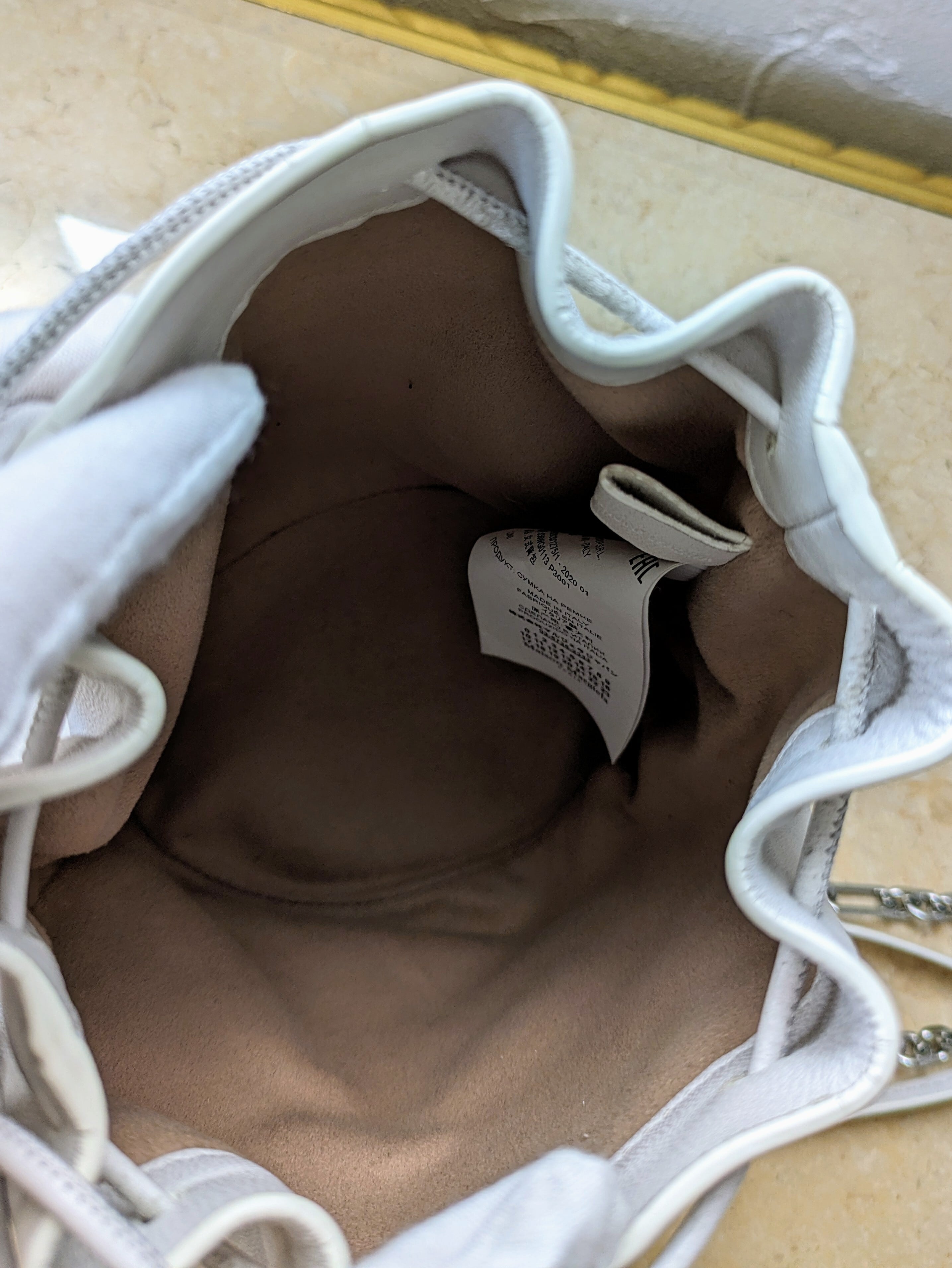 Maison Margiela Tabi レザー バケットバッグ メゾンマルジェラ