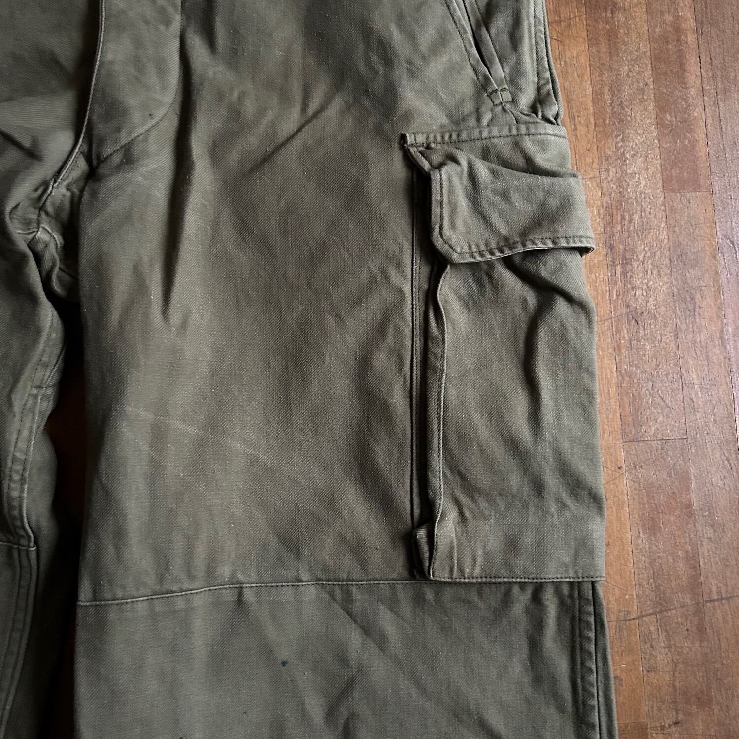 フランス軍 M47前期型 コットンツイル カーゴパンツ 50's France