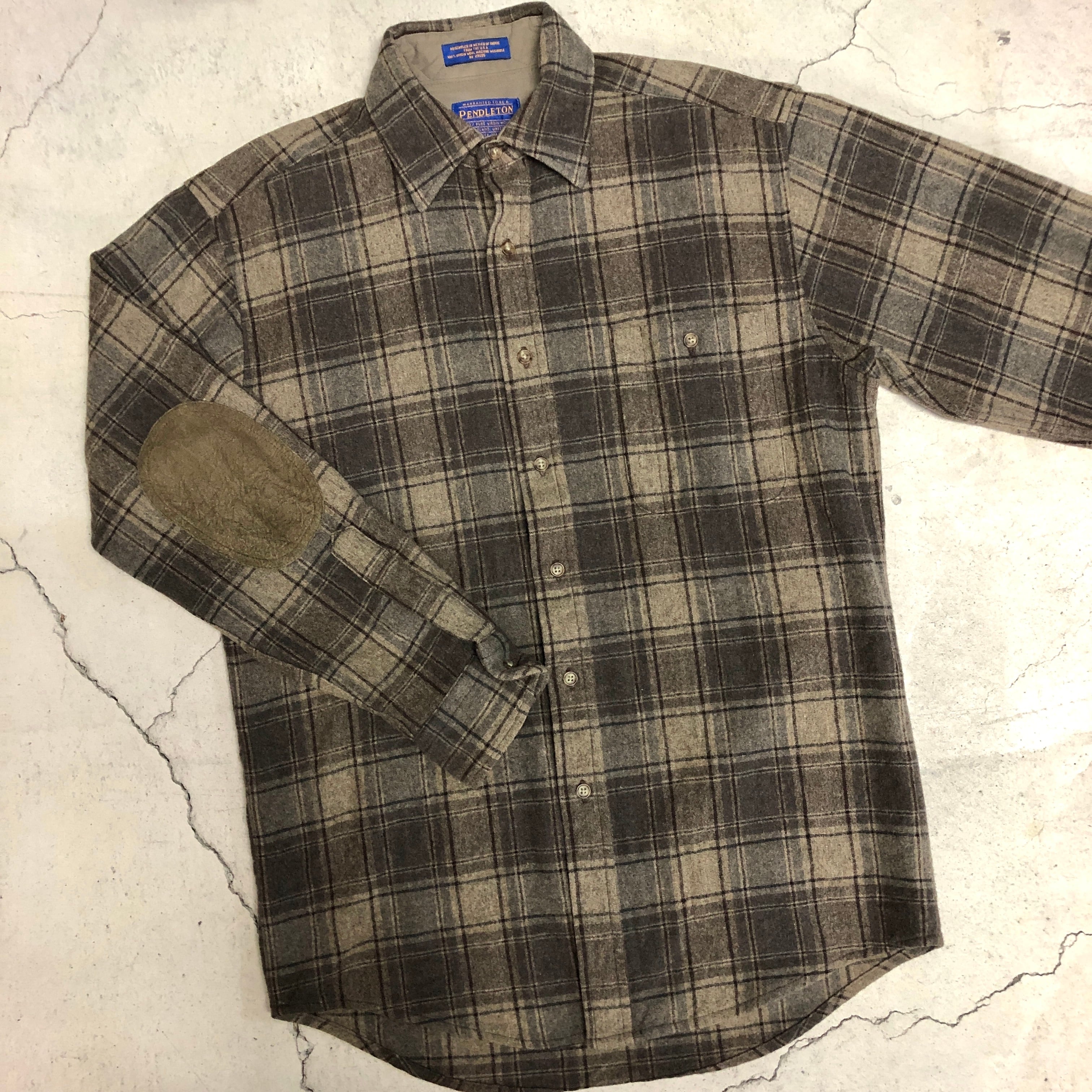 ⊕PENDLETON WOOL CHECK SHIRT S OLD MODEL | safarionline