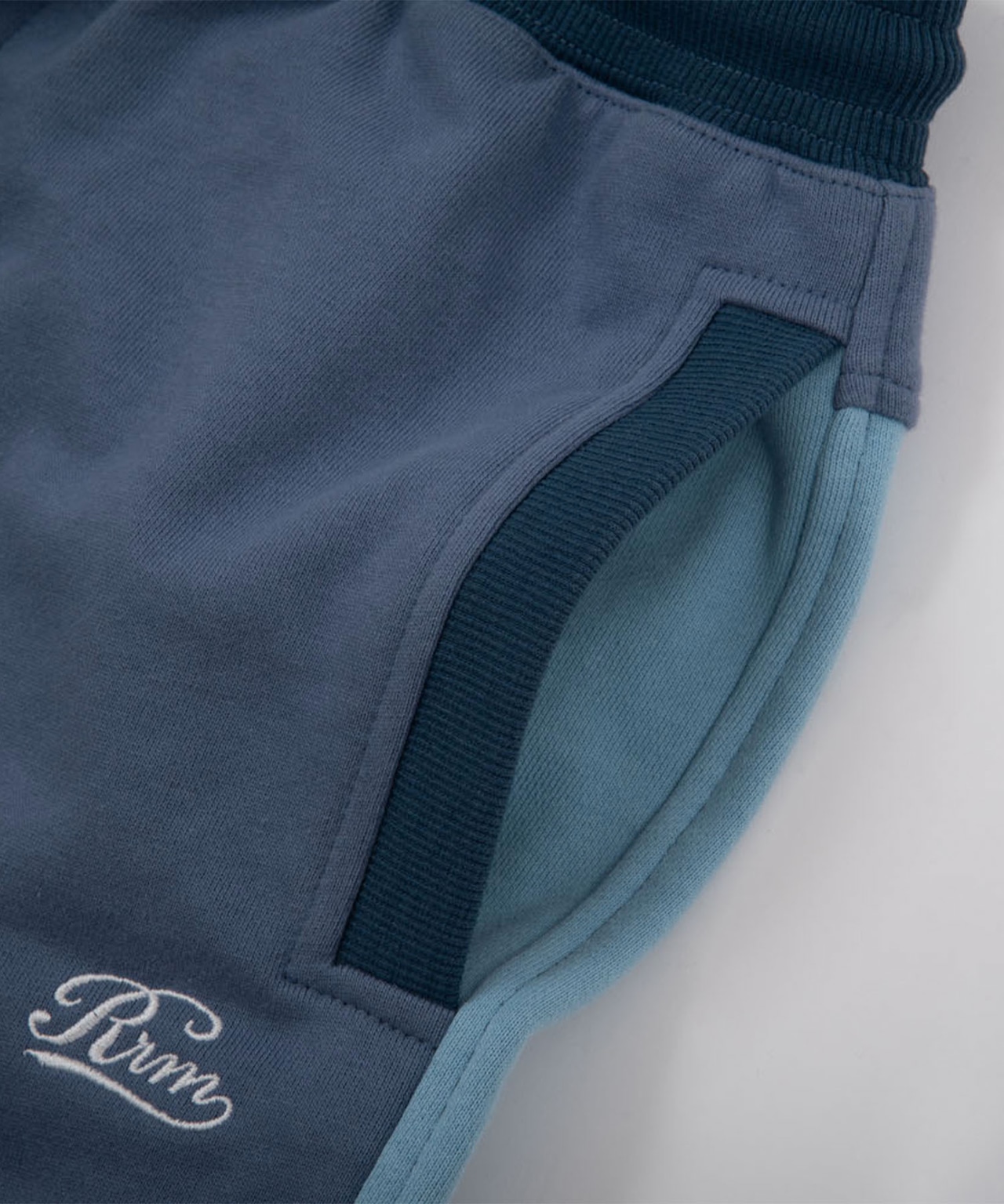 【#Re:room】COLOR PATCHWORK SWEAT SHORTS［REP239］