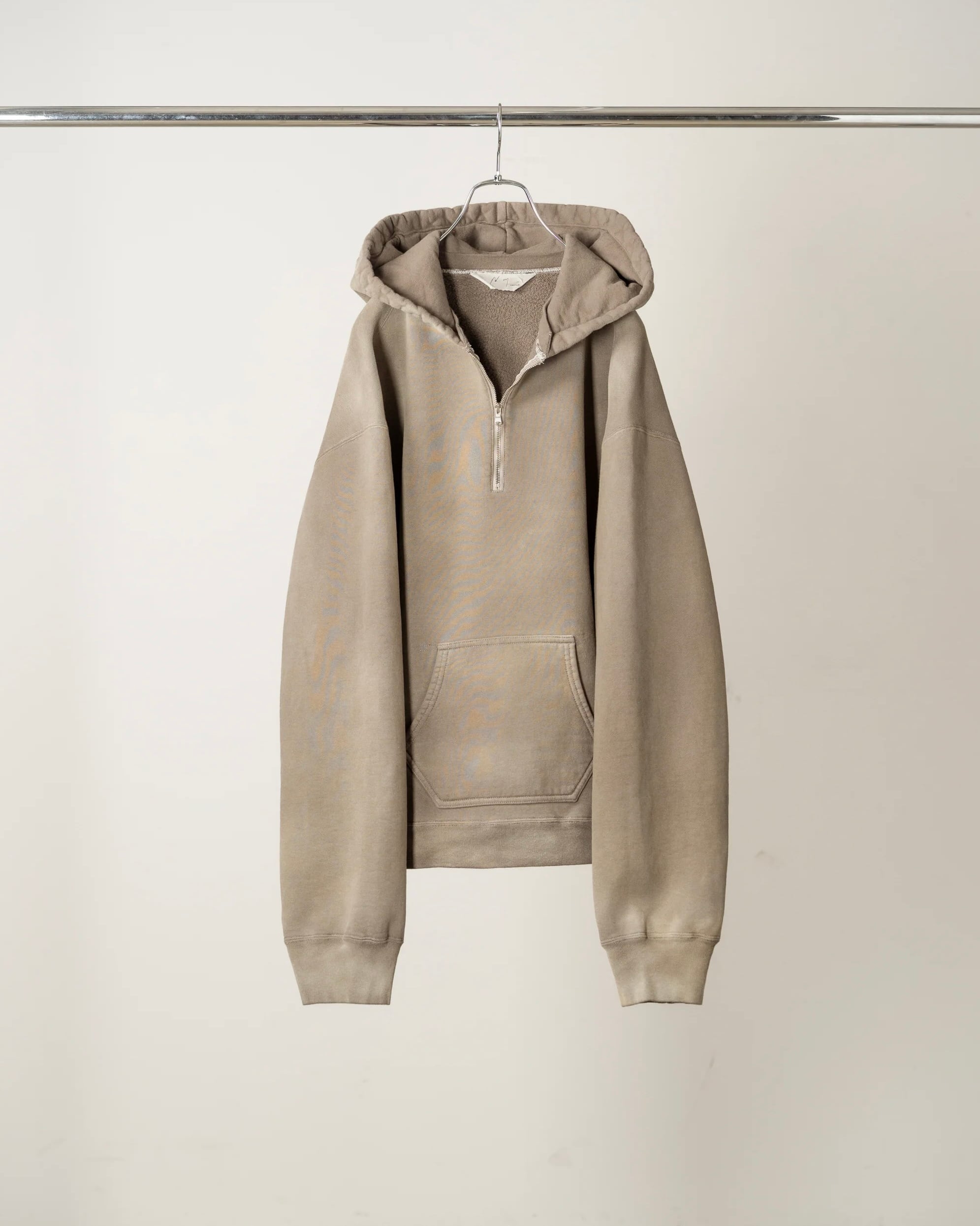 ANCELLM / FLEECE-LINED SWEAT HOODIE (MARRON) | THE MODERN AGE