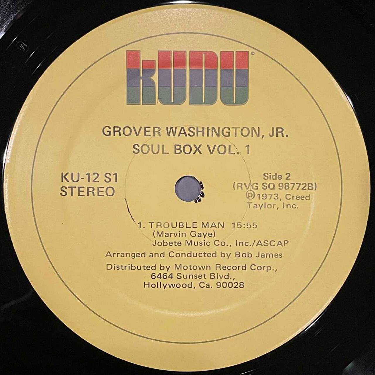 Grover Washington, Jr. – Soul Box Vol.1 (LP) | Underground Gallery