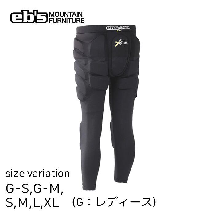 eb's SLIM PROTECT LONG XRD Mサイズ 23-24 eb's HIP PROTECT LONG XRD