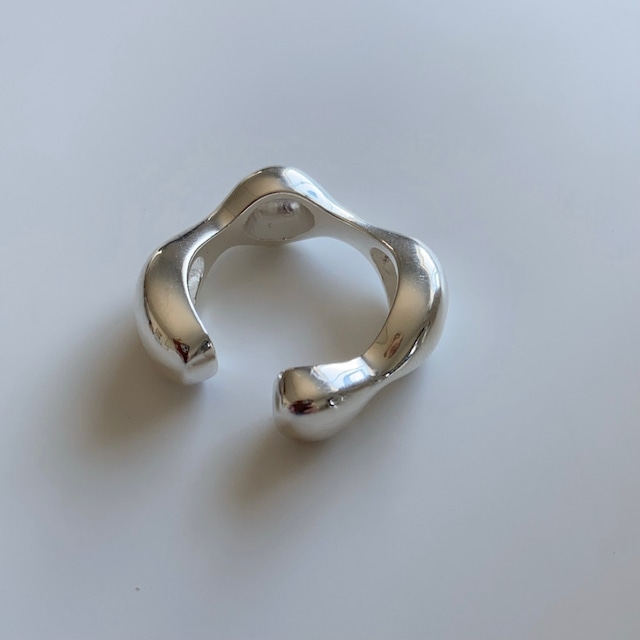 S925 uneven ring  (R127-2)