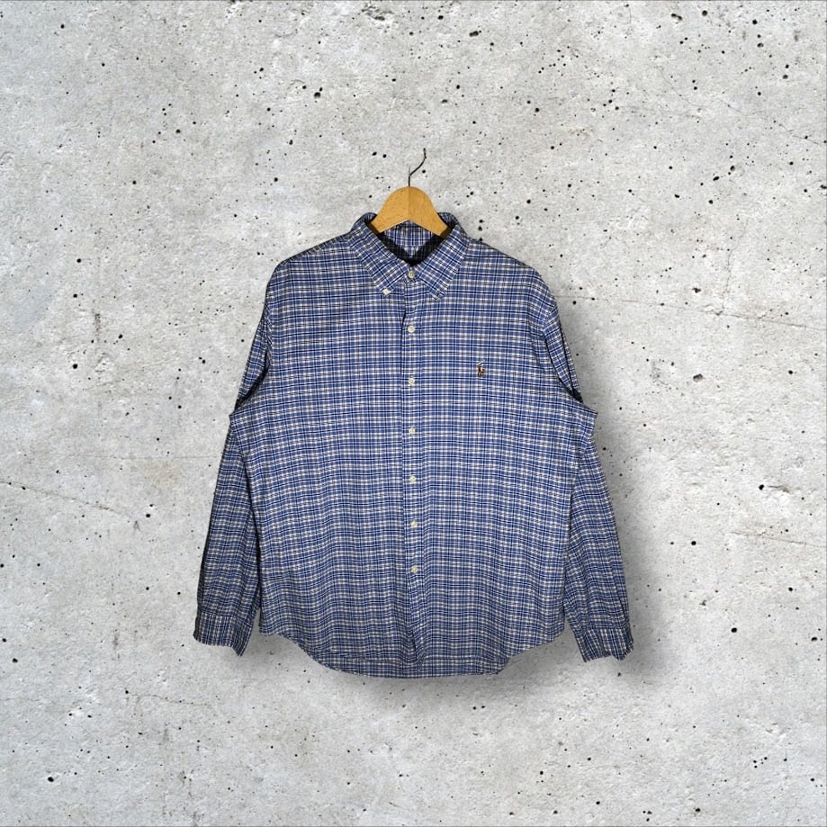 50's BLUE BELL print flannel shirt ブルーベル オープンカラーシャツ