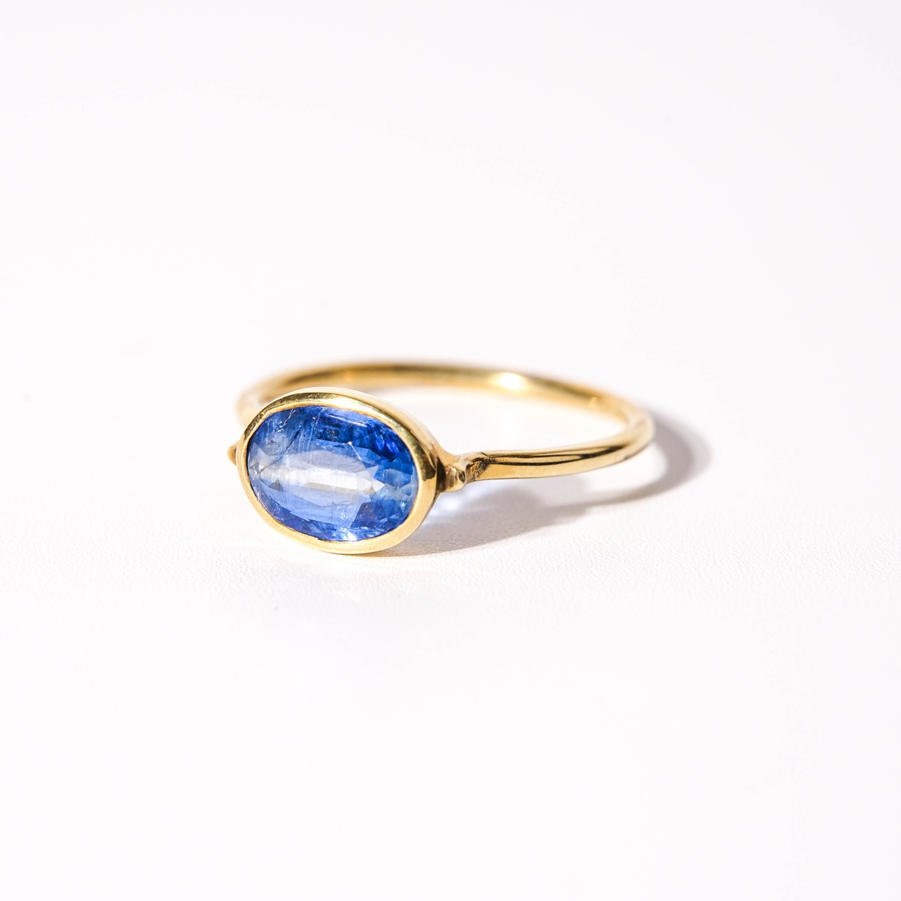 【13号】カイヤナイト リング（プチ）