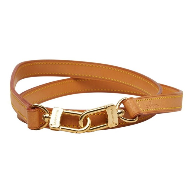 ルイ ヴィトン ショルダーストラップ ベージュ ゴールド レザー メッキ レディース LOUIS VUITTON 【中古】