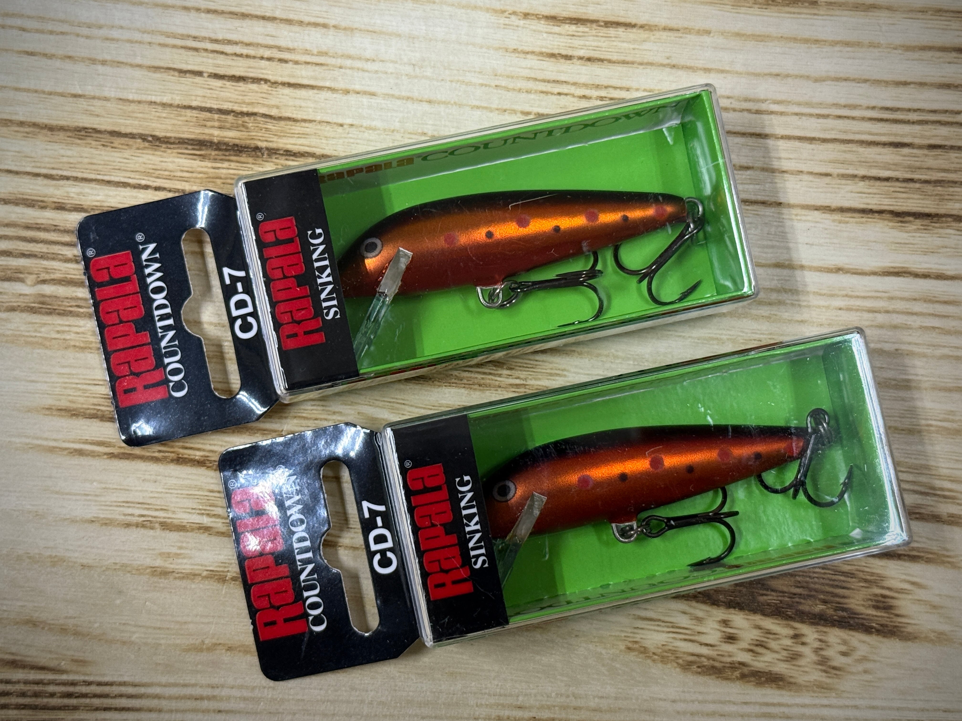 Rapala ラパラ COUNT DOWN CD7【#SPC -Spotted Copper-】 | Fishing
