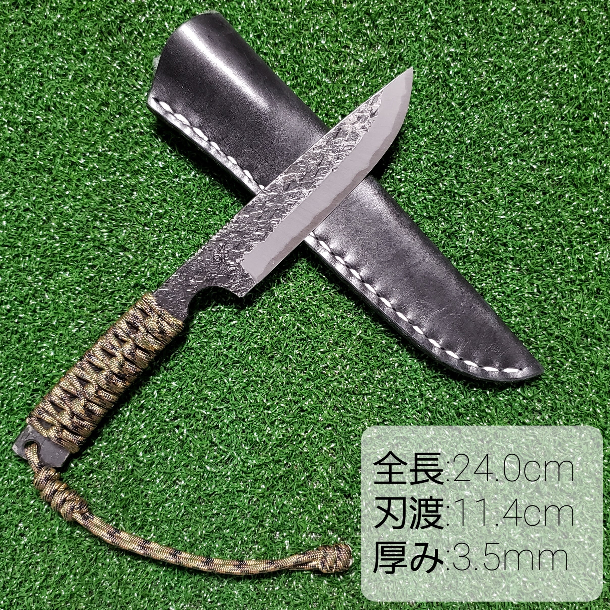 再再再..販 蓑毛鍛冶屋×asimocrafts◇NIGINIGI_A◇ナイフ◇入手困難