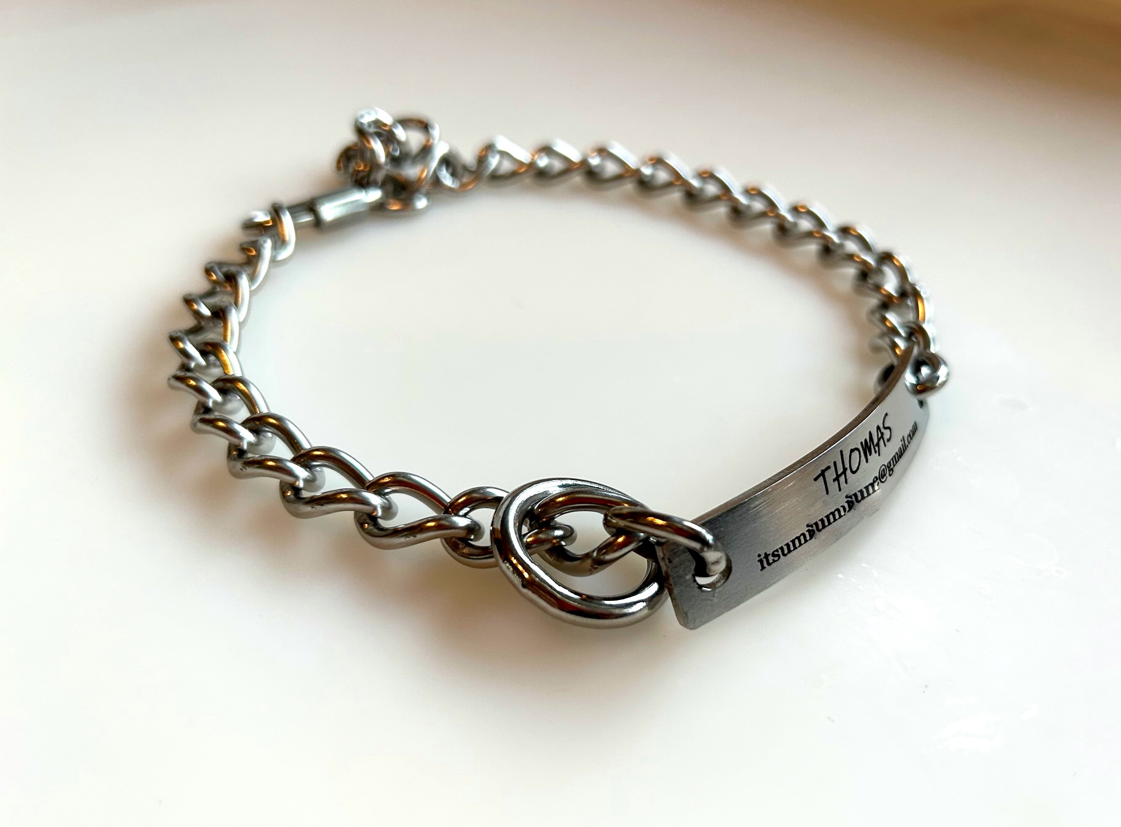 【Limited】ネームプレートチェーンカラー　【made in japan】　ハイエンドモデル　Ver’2,1