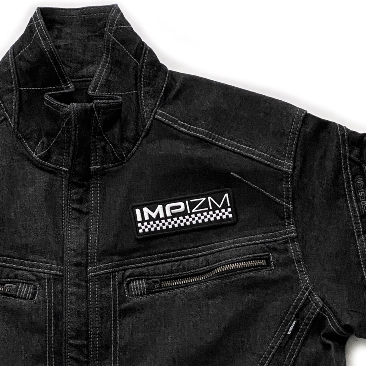 デニムジャケット『IMPIZM』- Black -