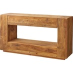 コンソール 天然木 パイン古材 水性塗装