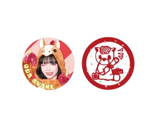 【クマリデパート】小田アヤネ 缶バッジセット