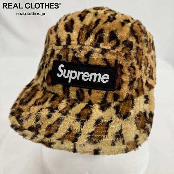 Supreme GOODENOUGH Camp Cap　ヒョウ柄　キャップ Supreme×GOODENOUGH/シュプリーム×グッドイナフ【25SS】Crushed Rayon