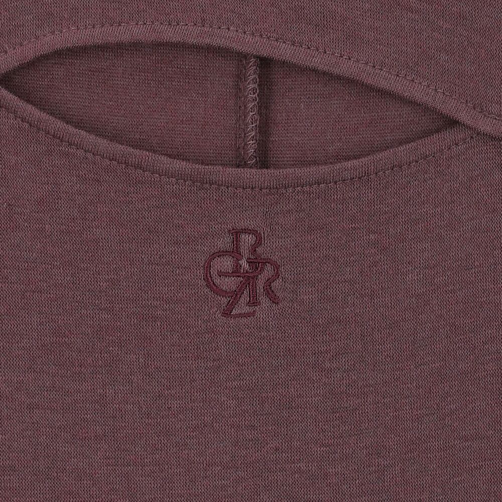 BREEZE T-SHIRT BURGUNDY[XL]