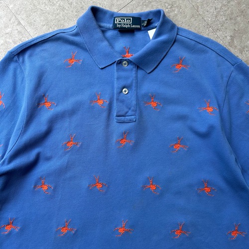 Polo Ralph Lauren cotton polo shirt "spider"【仙台店】
