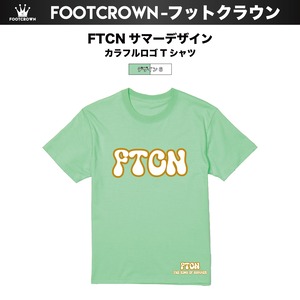 FTCNサマーデザイン カラフルロゴTシャツ 夏休み限定  夏 S〜3XLサイズ