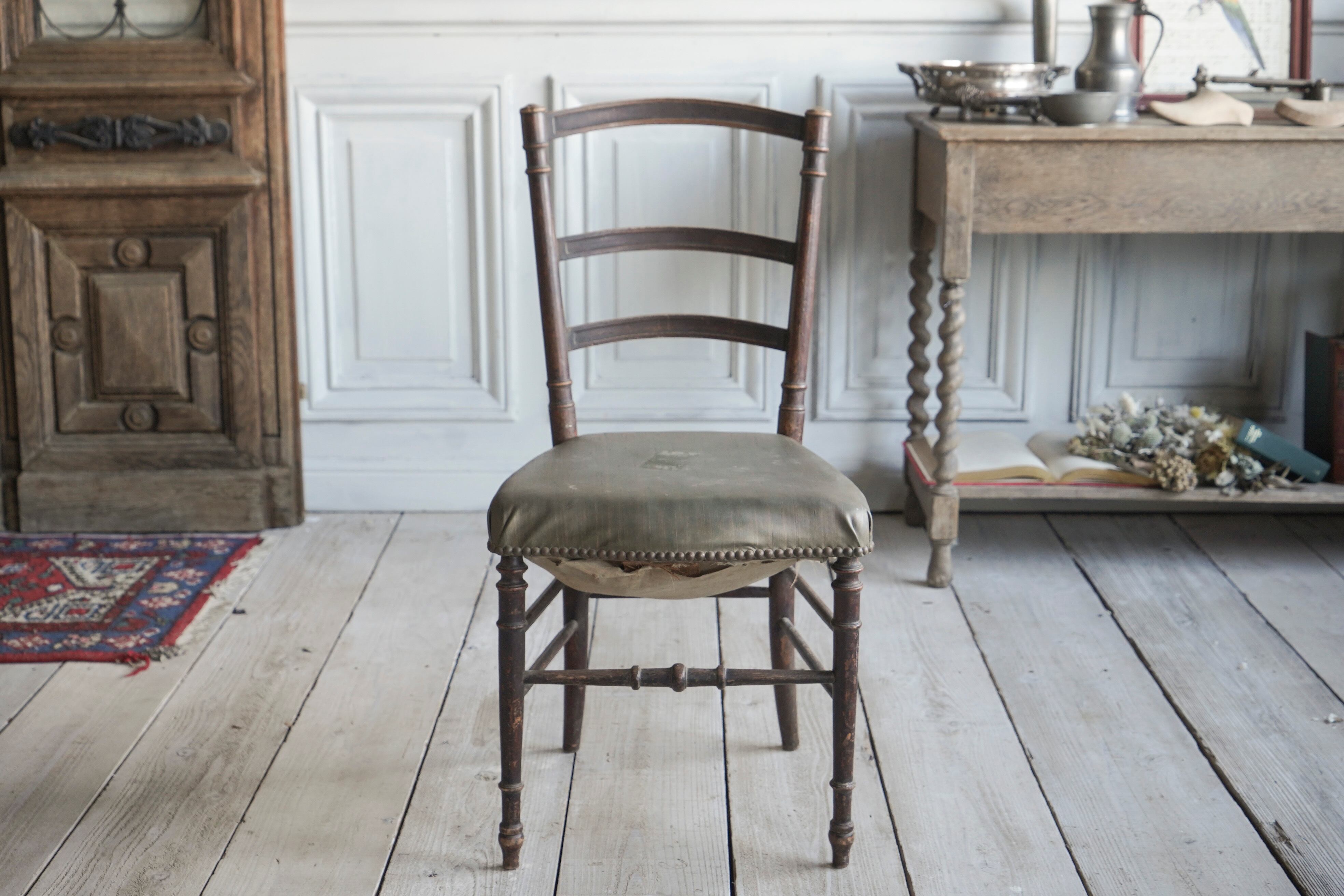 チェア/ナポレオン/1900年台/フランス/パイン材/アンティーク