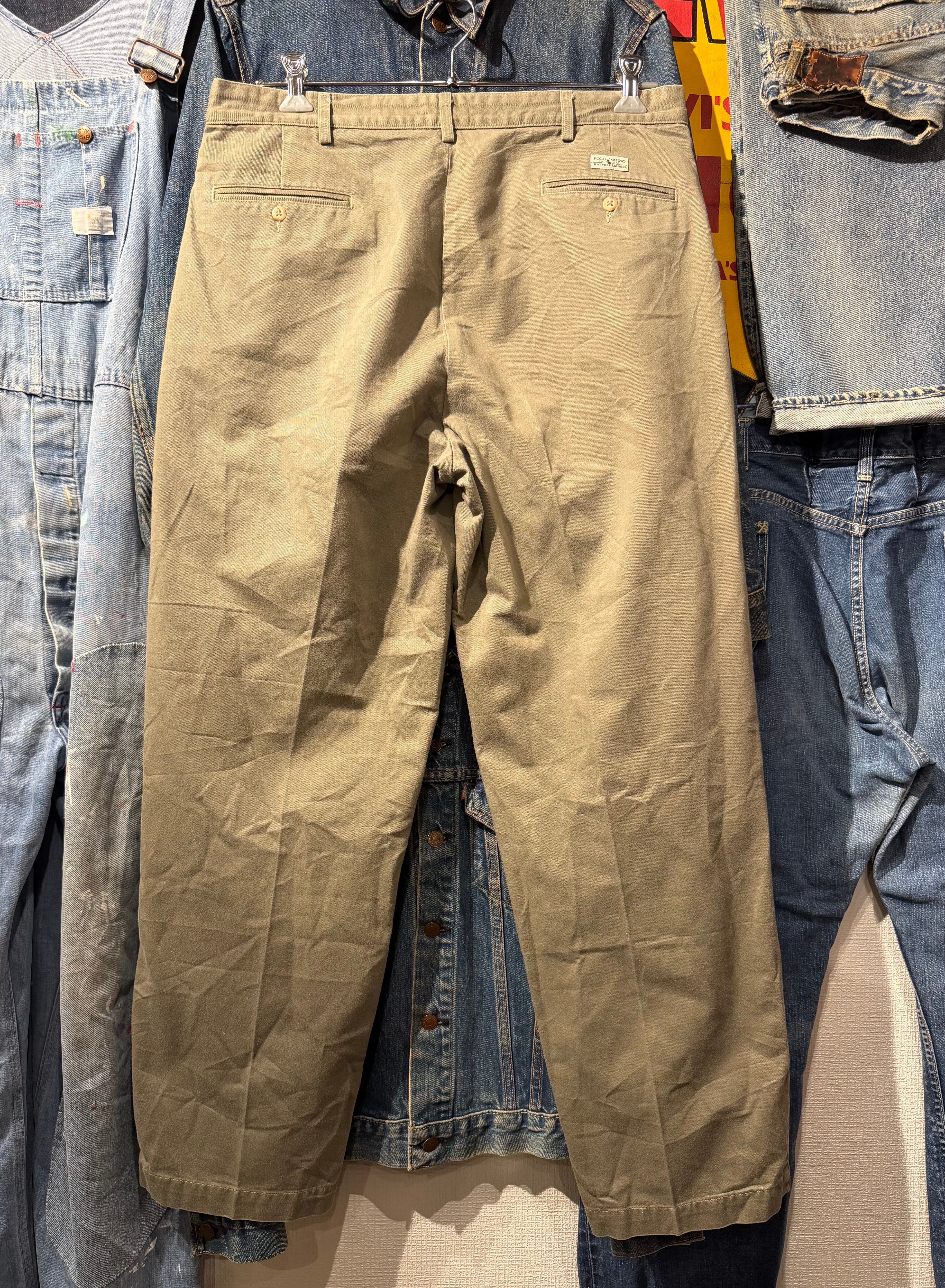 80'~90's/Polo by Ralph Lauren/ USA / W38】 Chino Shorts ポロ