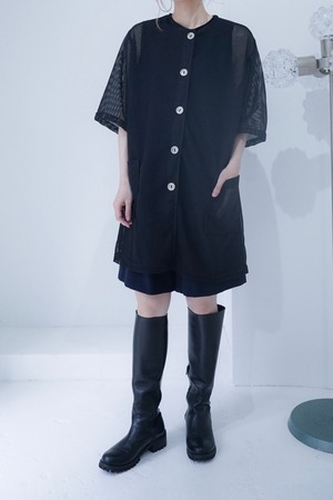 black mesh jacket