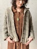 Unknown Aran Cable Knit Cardigan