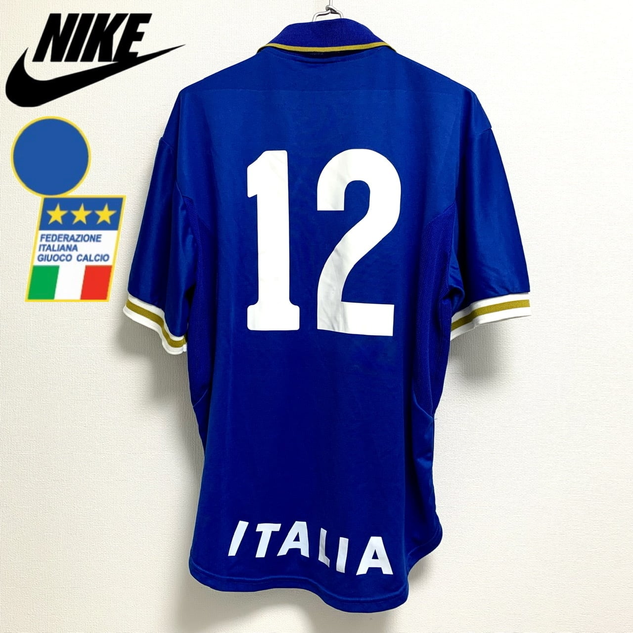 激レア 90s NIKE premier ITALY サッカー イタリア代表