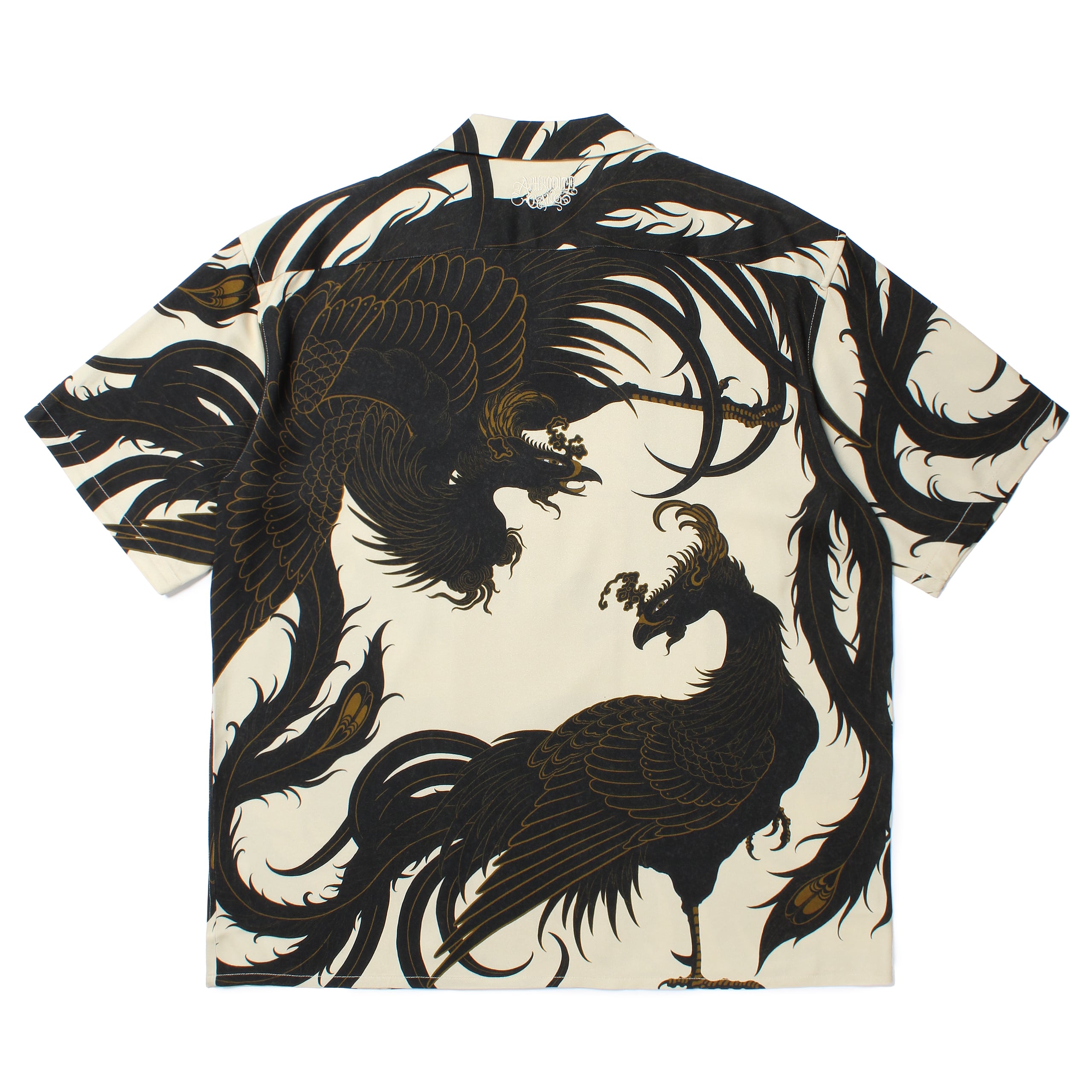 GAKKIN × BUDSPOOL 黒瑞鳥 HAWAIIAN SHIRT | APHRODITEGANG HOLDINGS
