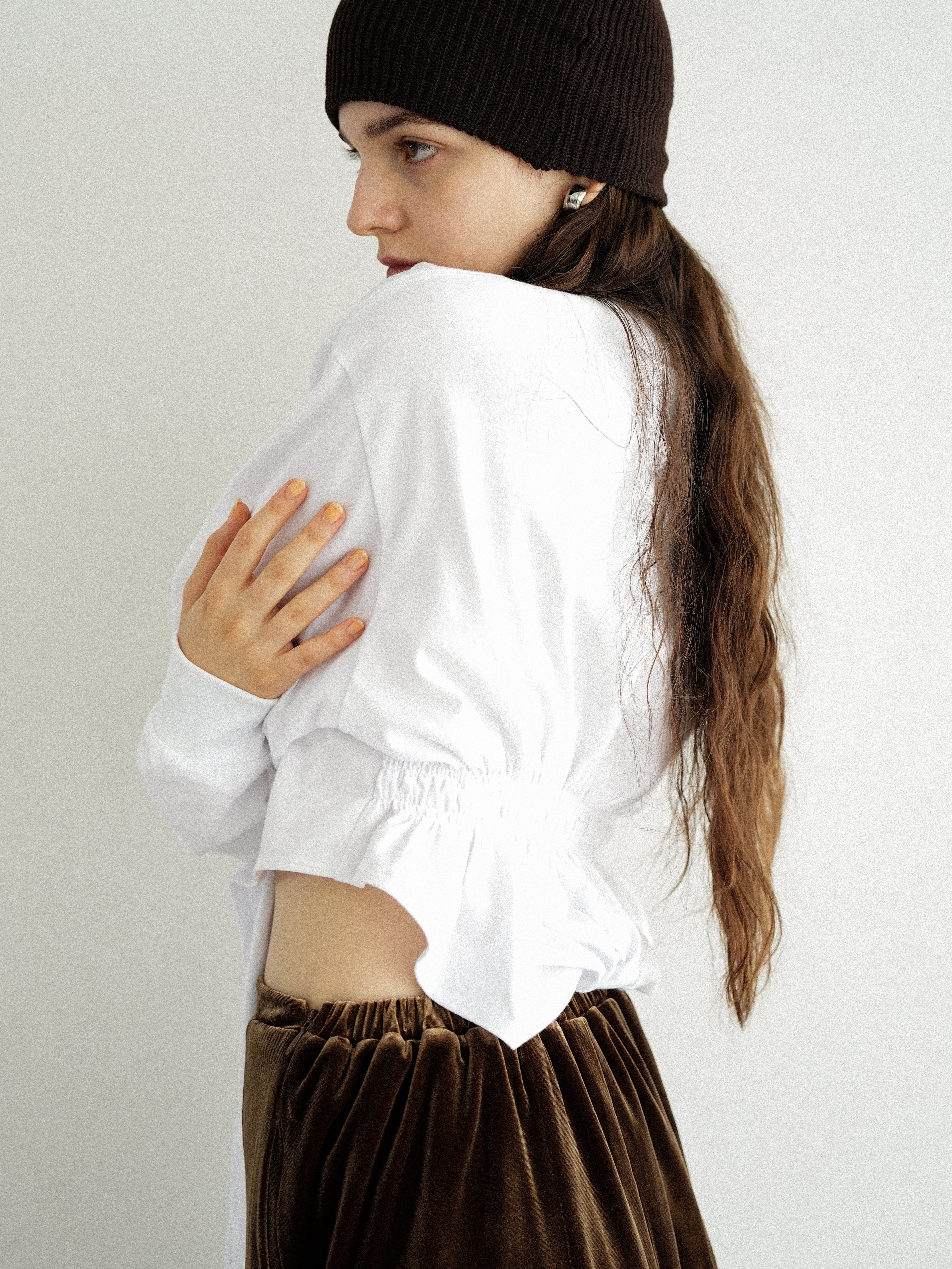 UNIVERSAL OVERALL×Katrin TOKYO】back shirring body suit | Katrin TOKYO
