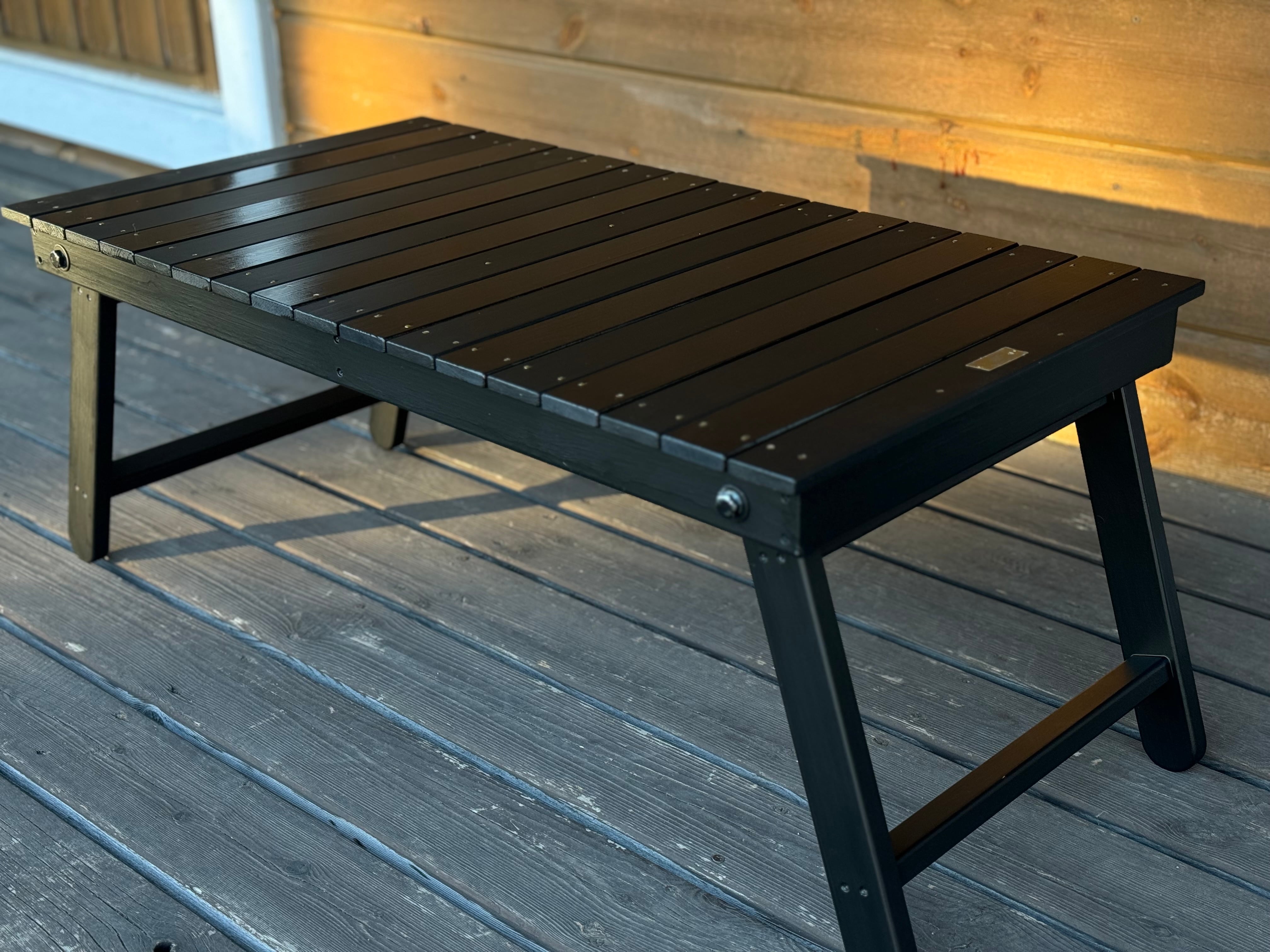 Natural works 99Re-】Folding XP Table 【BIG】(BLACK） | The