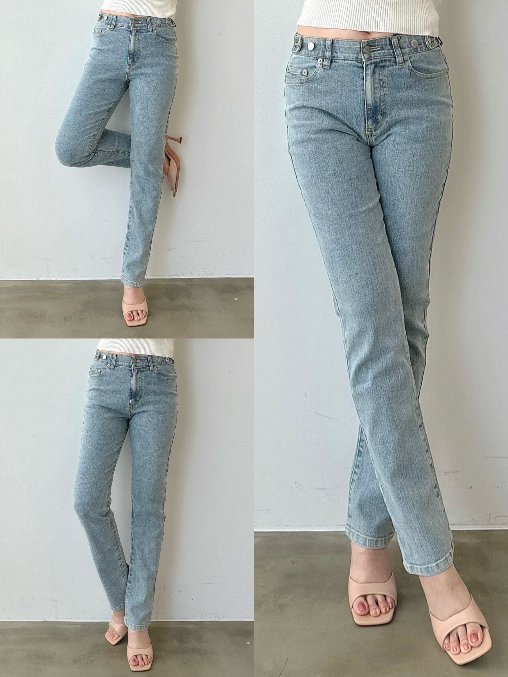 美脚ストレッチリサイクルdenim ￥6,900+tax | mocoa