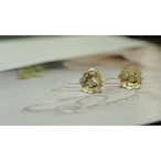 Anemone K10YG Clip-on Earrings