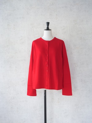 CUSTOMER 061 [Cloth&Cross]ダブルガーゼメニーボタンカットソーカーディガン