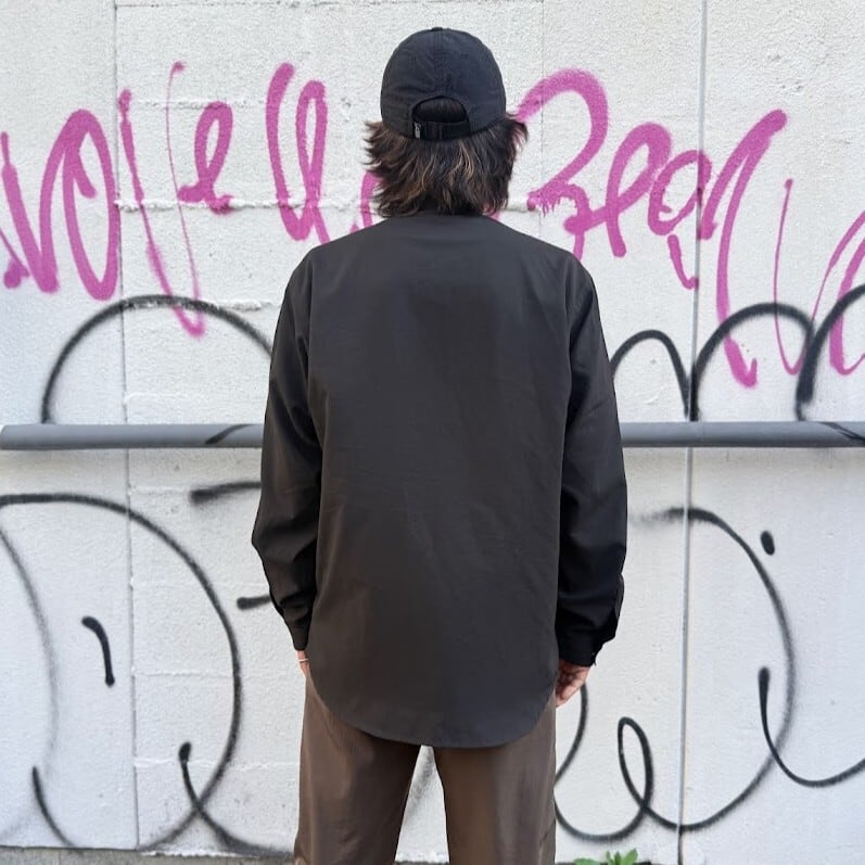 ANSWER4 / Dot Air Shirt（BLACK） | 道がまっすぐ