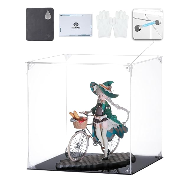 COOLTAKU フィギュアケース アクリル UVカット マグネット式 磁石付き