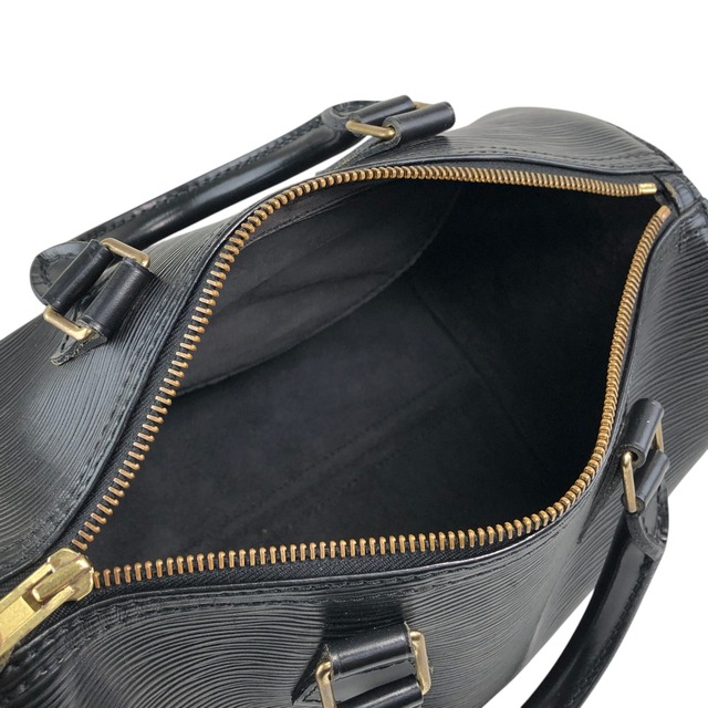 LOUIS VUITTON ルイヴィトン スピーディ25 エピ ハンドバッグ ブラック レザー ミニボストン カデナ vintage ヴィンテージ オールド fd7wa4