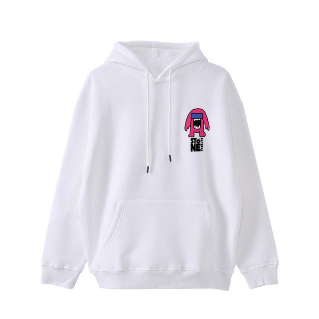 Monster ビッグシルエットパーカーE