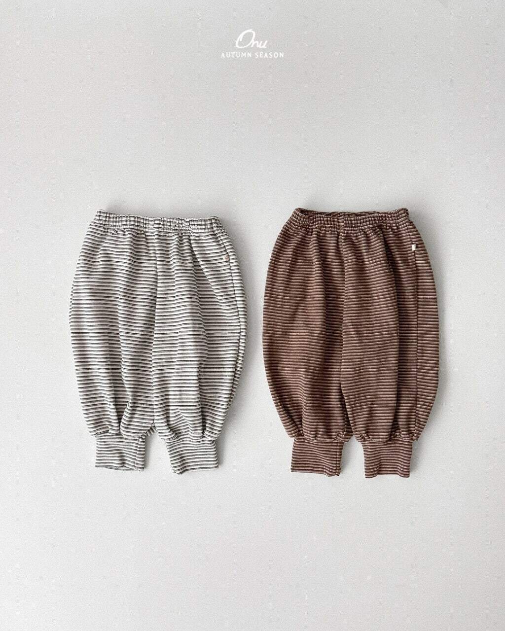 【予約】ONU Chubby ribbed pants
