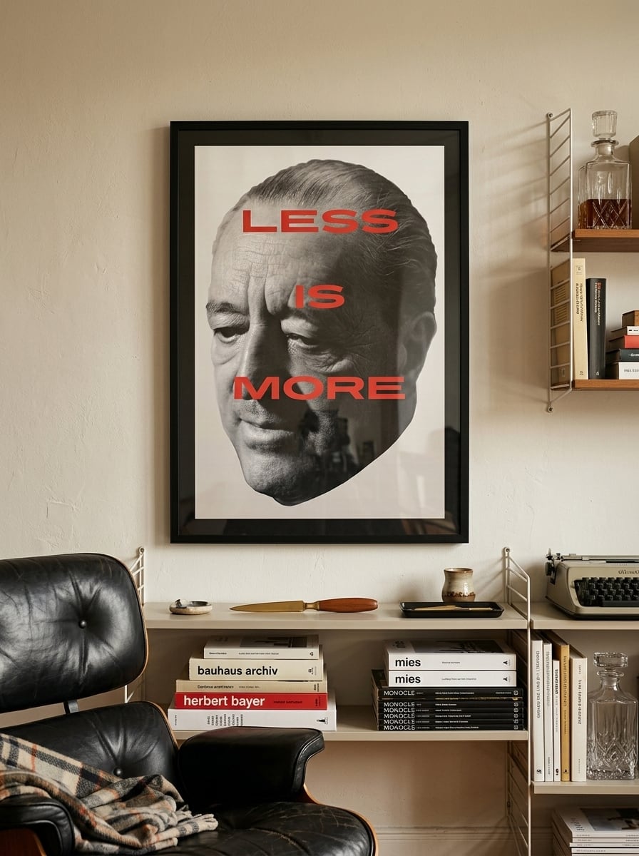 建築家 ミース・ファン・デル・ローエ LESS IS MORE Part.2 デザイン