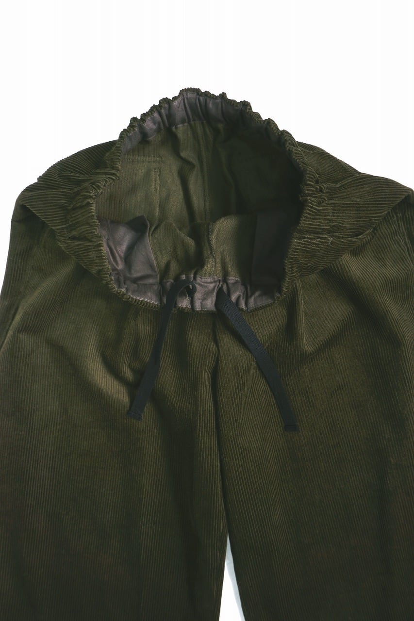 8W Organic Corduroy Wide Pants