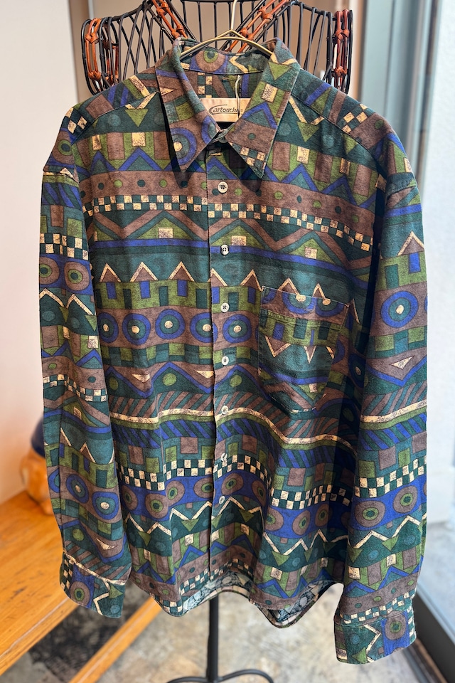 Cartouche ジオメトリックパターンシャツ(MENS)