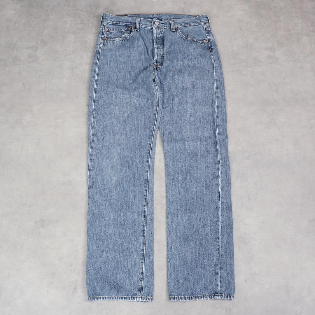 リーバイス501 Levis W33 ブルーデニム 青 縦落ち 古着 14626 | fuufu
