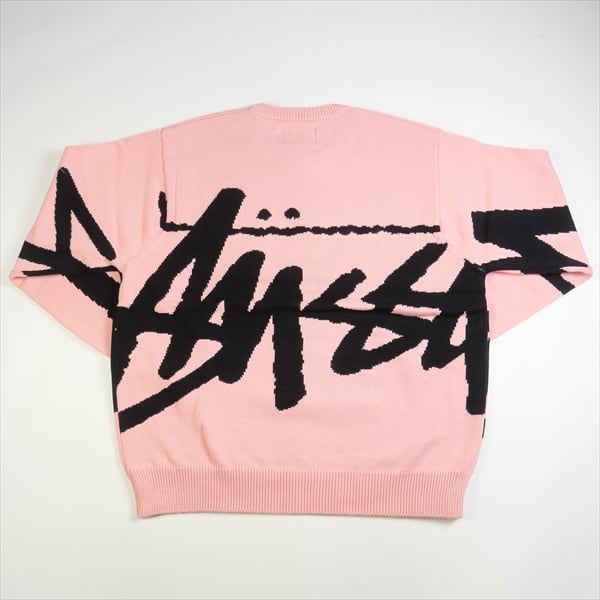 Size【L】 STUSSY ステューシー STOCK SWEATER PINK ニット Size【L】 STUSSY ステューシー STOCK SWEATER PINK ニット