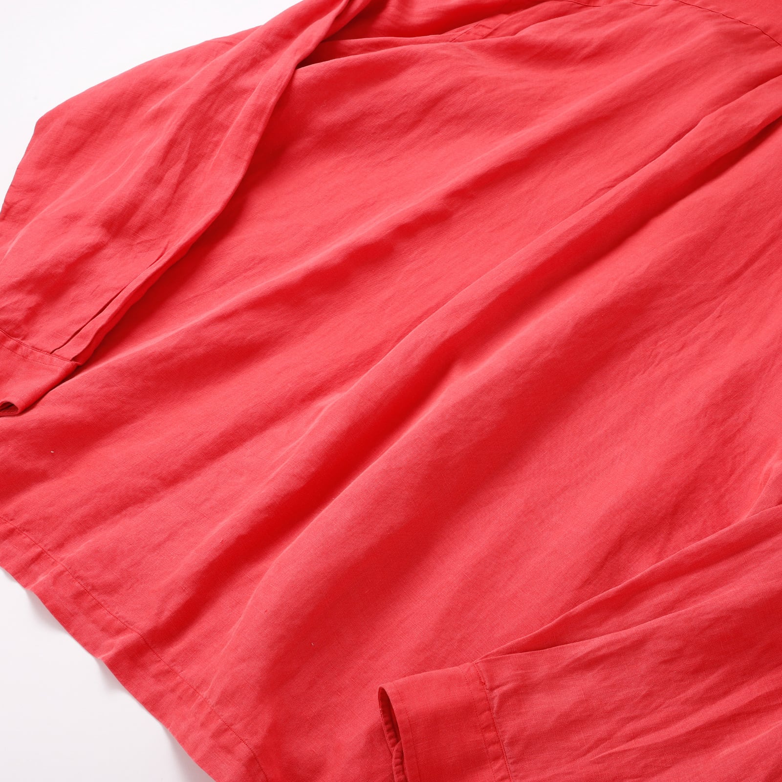 極美品】90s Ralph Lauren special linen silk open collar shirt