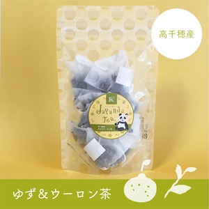 ジャパンダティー　高千穂産　ゆず&ウーロン茶　お徳用12包入